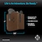 1791 Everyday Carry Leather Pocket Tool Organizer for Multitool, Flashlight, Pen and Accessory for Pocket Carry WEB-PK-CMF-CHN-A - alternate 5